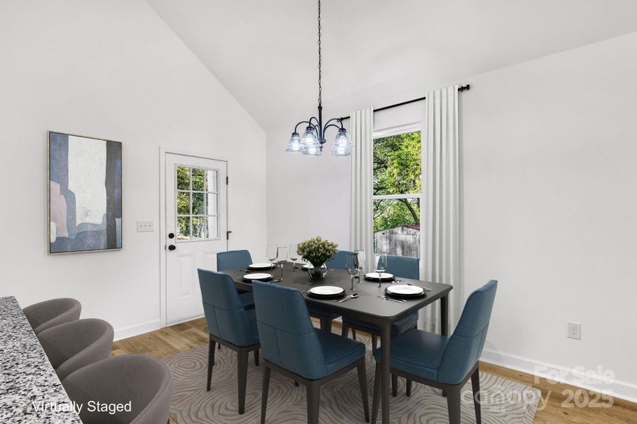 Furnished interior view inside a new home in , Statesville (Image 17). Furnished interior view inside a new home in , Statesville (Image 17).