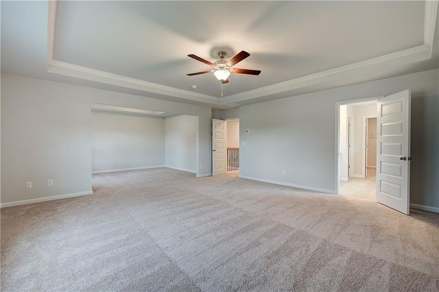 Spacious, unfurnished interior of a new home in Trinity Park, McDonough (Image 11).