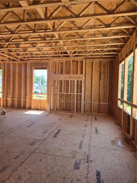 In-progress construction of a new home in Ashbury Commons, Powder Springs, GA (Image 17).