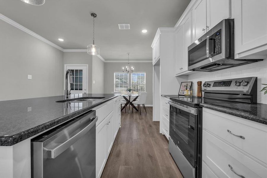 Furnished interior view inside a new home in , McGregor (Image 20).