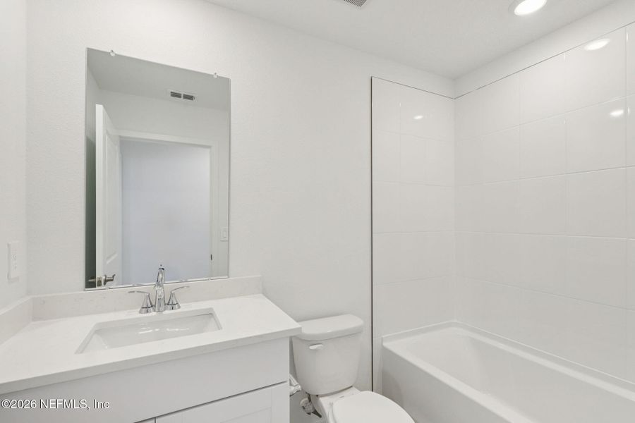 Furnished interior view inside a new home in Colbert Landings, Palm Coast (Image 10).