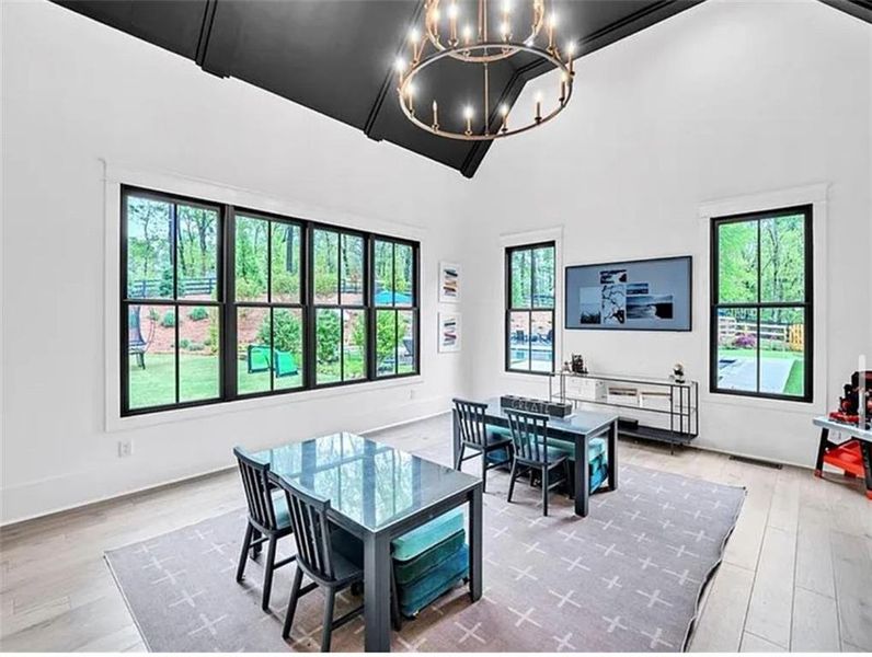 Furnished interior view inside a new home in , Ball Ground (Image 12).