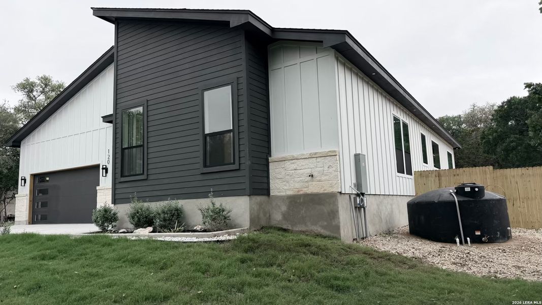 Exterior details and patio area of a home in , Boerne (Image 21).