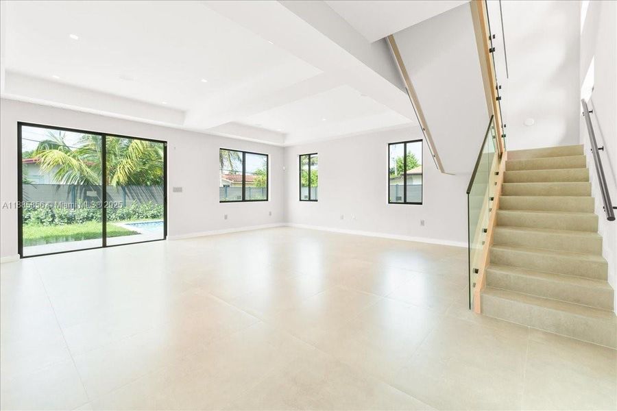 Spacious, unfurnished interior of a new home in , Miami (Image 22).