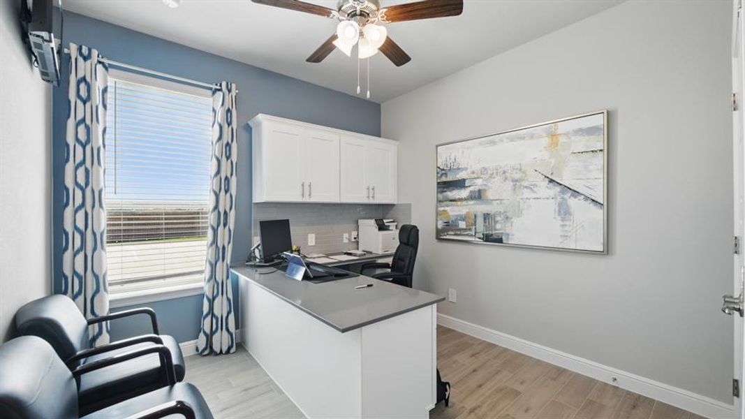 Furnished interior view inside a new home in Rock Creek West, Fort Worth (Image 33).