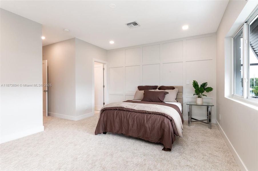 Furnished interior view inside a new home in , Lighthouse Point (Image 45).