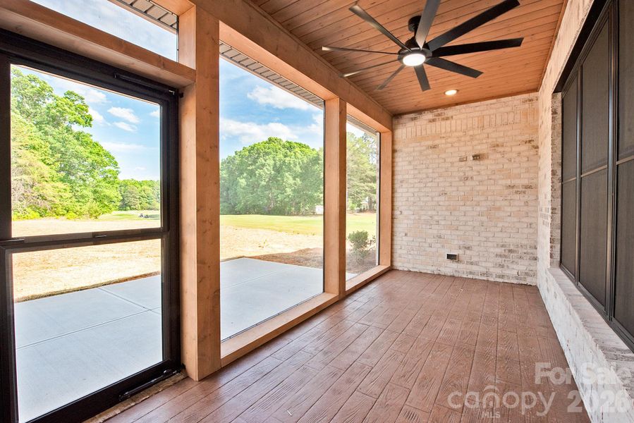 Exterior details and patio area of a home in , China Grove (Image 23).
