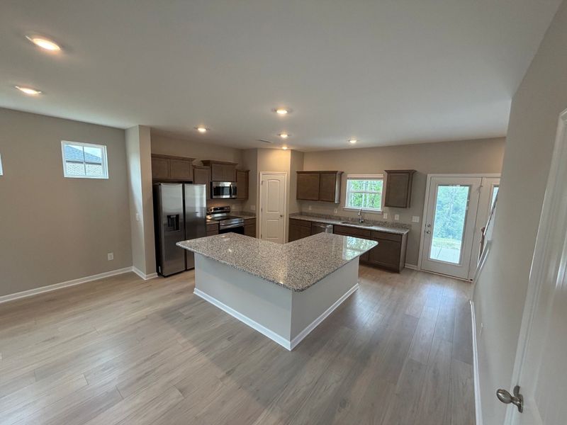 Furnished interior view inside a new home in Brandon Woods, Spring Hill (Image 4). Furnished interior view inside a new home in Brandon Woods, Spring Hill (Image 4).