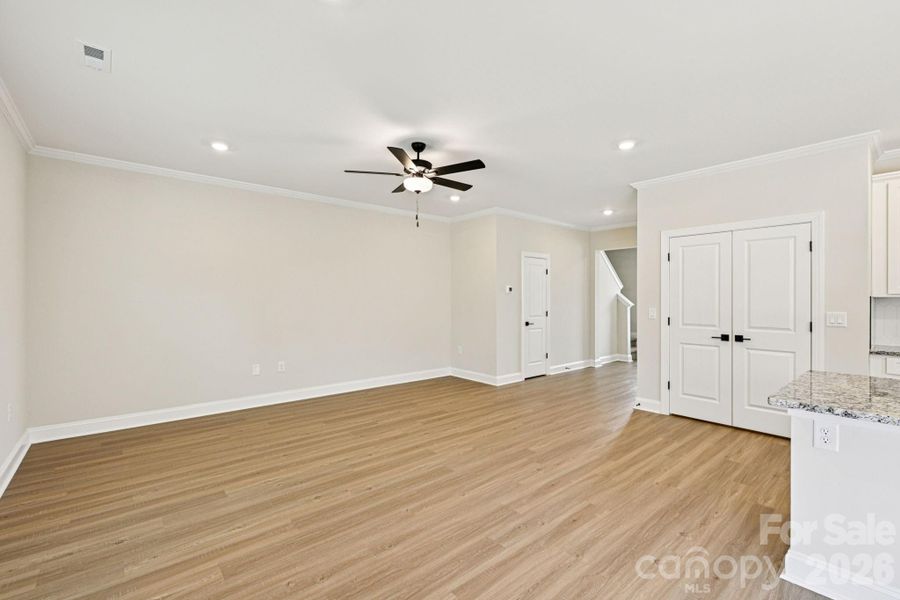 Spacious, unfurnished interior of a new home in Colonial Crossing, Troutman (Image 13).