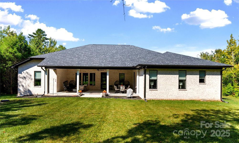 Large Private backyard Large Private backyard