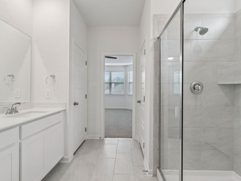 Furnished interior view inside a new home in Sagebrooke - Premier Series, San Antonio (Image 10).