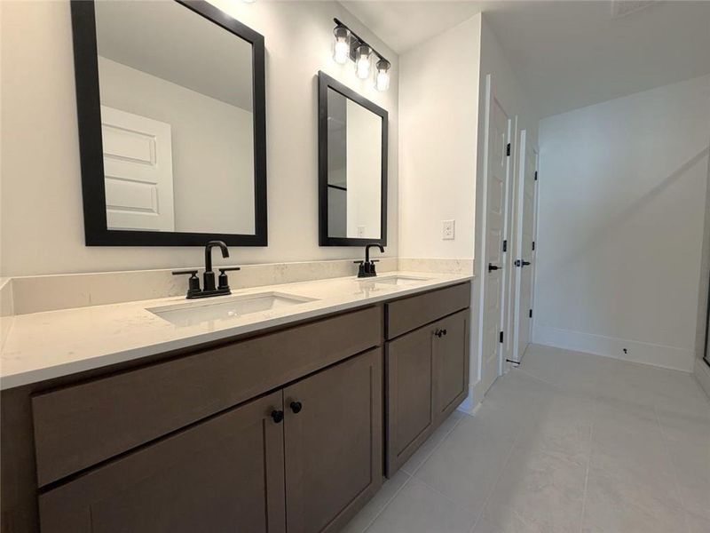 Furnished interior view inside a new home in Overlook at Peachtree Corners, Peachtree Corners (Image 18).