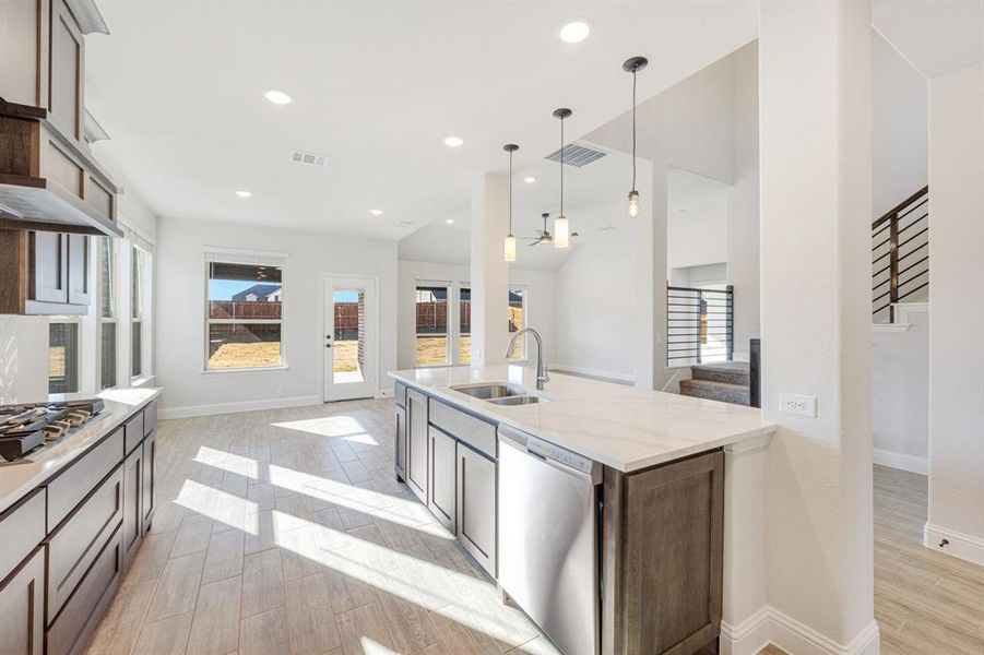 Furnished interior view inside a new home in Hampton Park, Glenn Heights (Image 9).