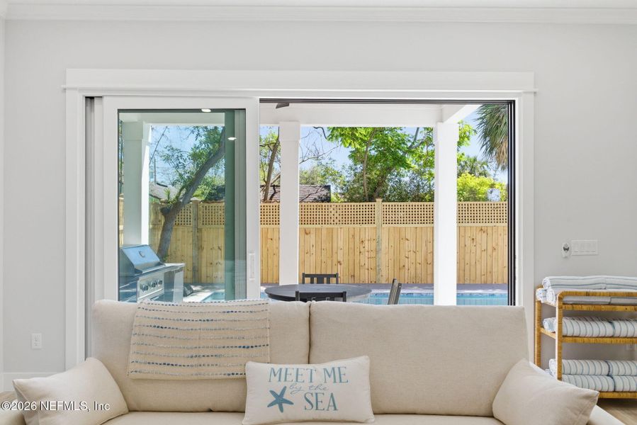 Furnished interior view inside a new home in , Jacksonville Beach (Image 75).