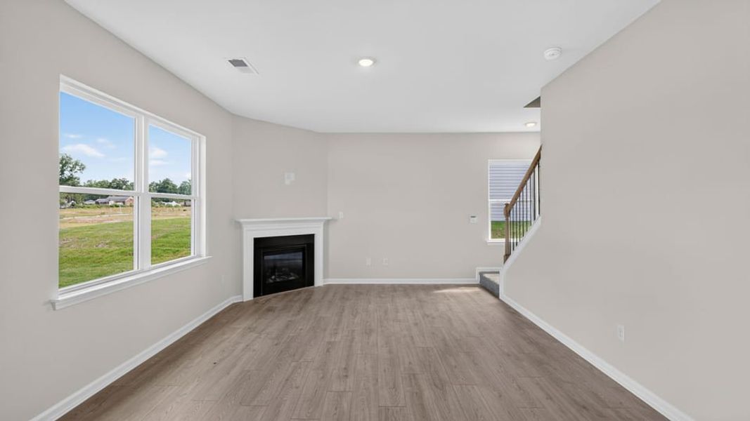 Spacious, unfurnished interior of a new home in Waverly Station, Greenwood (Image 22). Spacious, unfurnished interior of a new home in Waverly Station, Greenwood (Image 22).