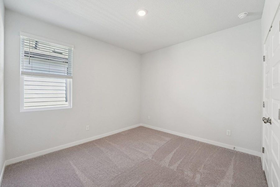 Spacious, unfurnished interior of a new home in Cloverleaf, Austin (Image 11). Spacious, unfurnished interior of a new home in Cloverleaf, Austin (Image 11).