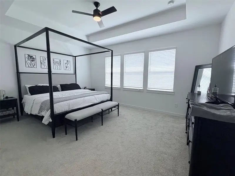 Furnished interior view inside a new home in , Cypress (Image 4).