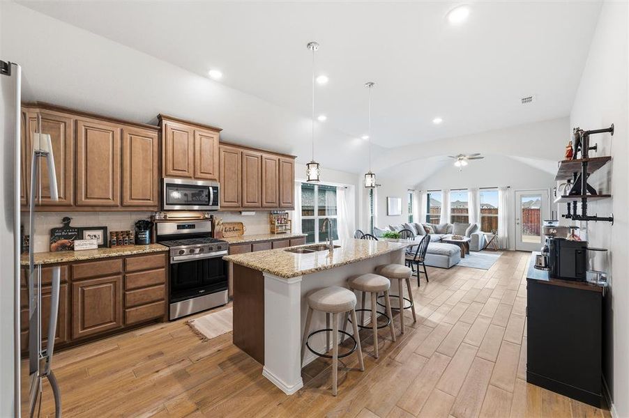 Furnished interior view inside a new home in Silo Mills - Select Series, Joshua (Image 27).