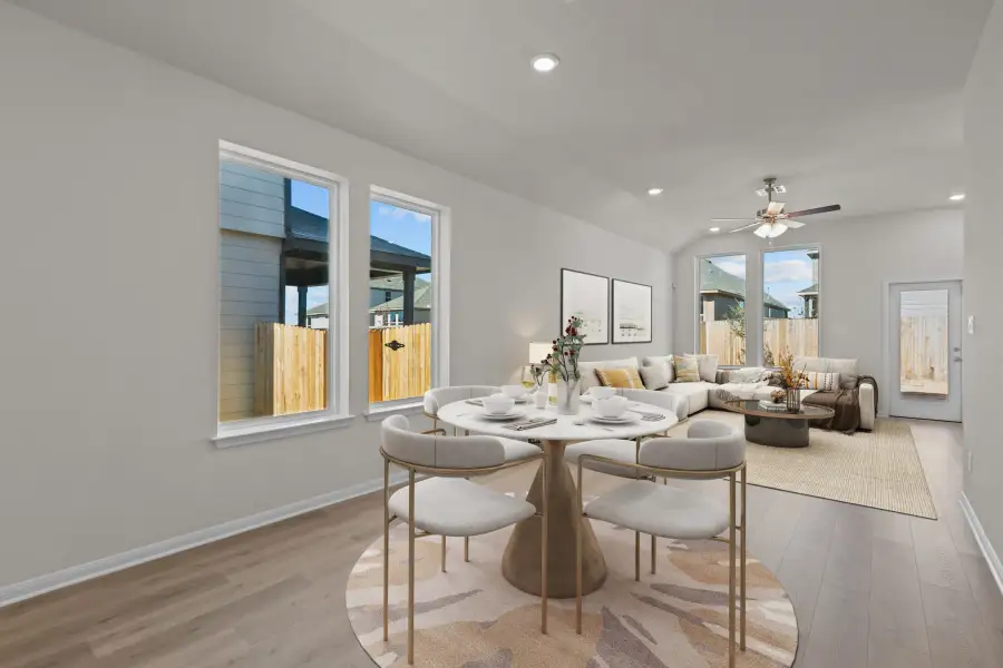 Furnished interior view inside a new home in Veranda, San Antonio (Image 5).