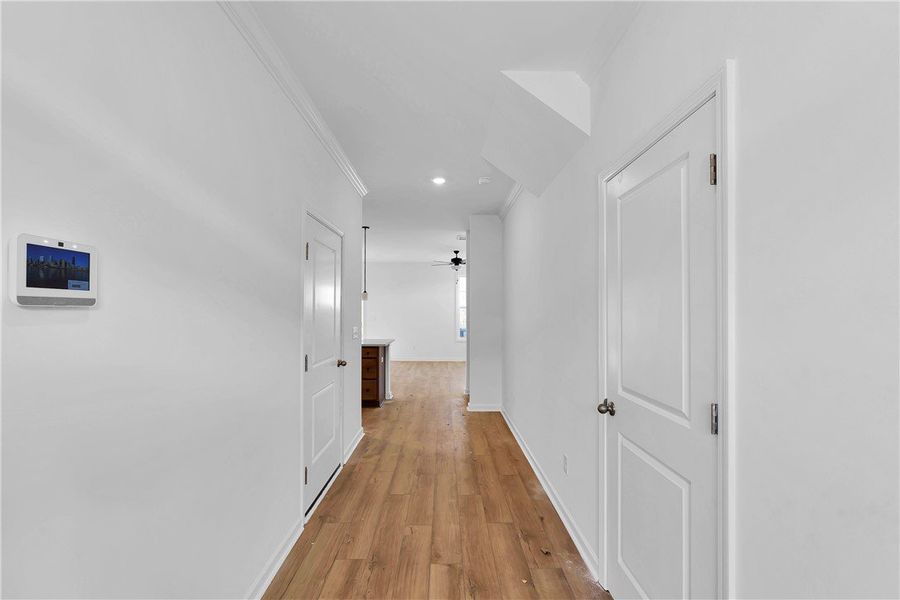 Spacious, unfurnished interior of a new home in Meece Townhomes, Easley (Image 11). Spacious, unfurnished interior of a new home in Meece Townhomes, Easley (Image 11).