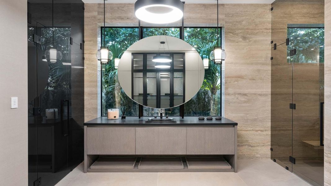 Furnished interior view inside a new home in , Boca Raton (Image 29).