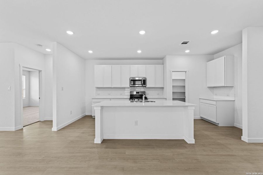 Furnished interior view inside a new home in Legacy Point, Von Ormy (Image 10).