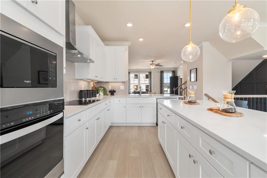 Furnished interior view inside a new home in Silverock, McDonough (Image 16).