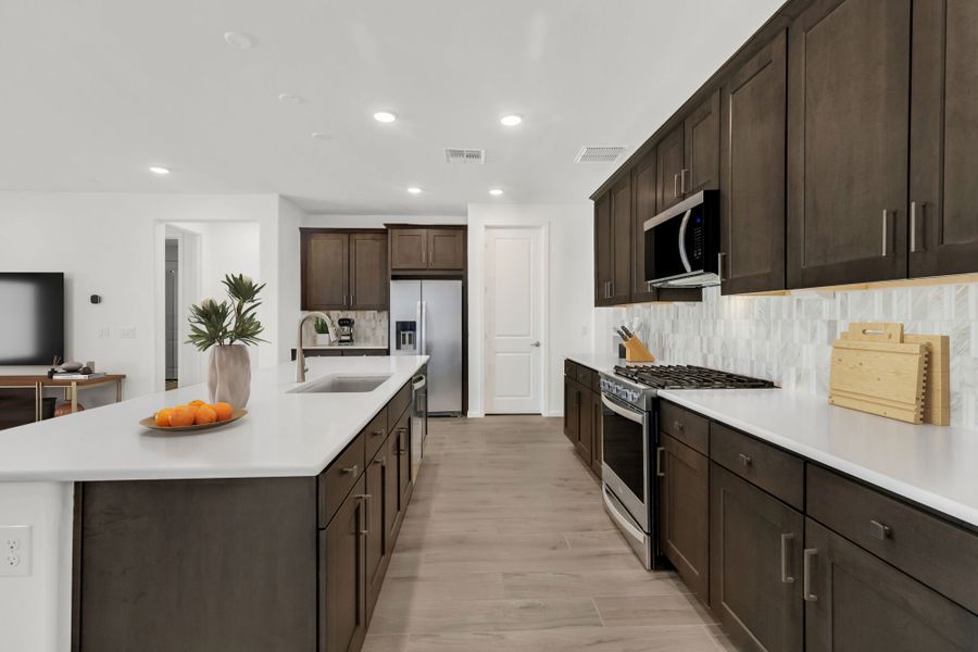 Furnished interior view inside a new home in Montelena, Marana (Image 6). Furnished interior view inside a new home in Montelena, Marana (Image 6).