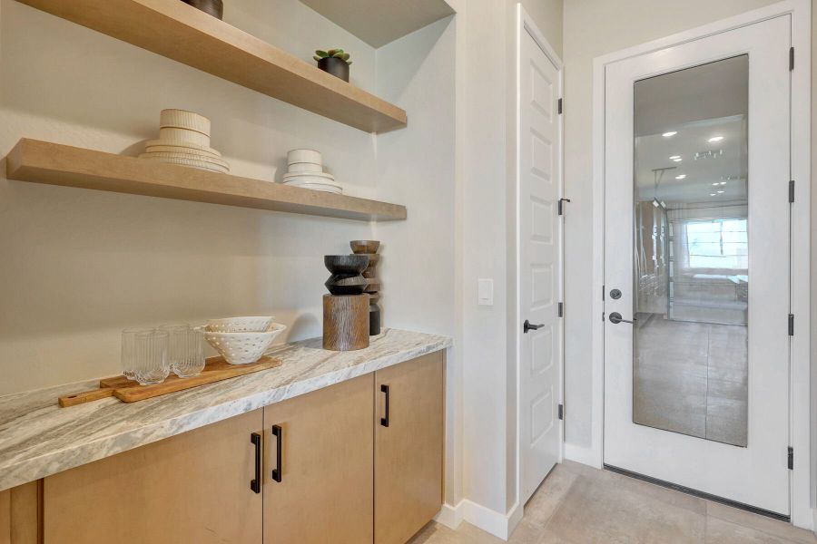 Representative furnished interior of a home built from the Lilac by Mattamy Homes in White Tank Vistas, Waddell (Image 28).
