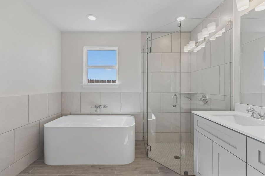 Furnished interior view inside a new home in Butler Farms, Liberty Hill (Image 12).
