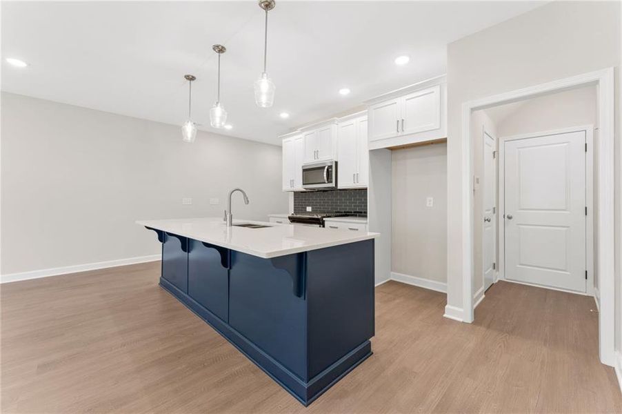 Furnished interior view inside a new home in Wildwood Place, Powder Springs (Image 7).