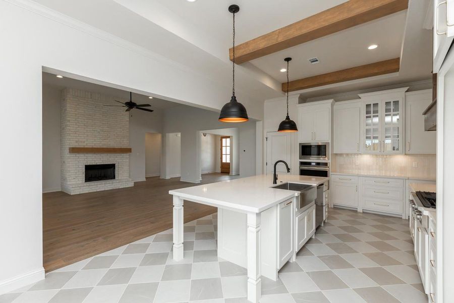 Furnished interior view inside a new home in , Beaumont (Image 5).