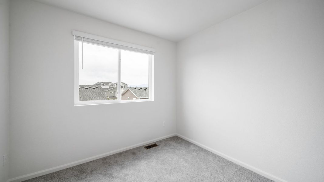 Spacious, unfurnished interior of a new home in Banning Lewis Ranch, Colorado Springs (Image 21). Spacious, unfurnished interior of a new home in Banning Lewis Ranch, Colorado Springs (Image 21).