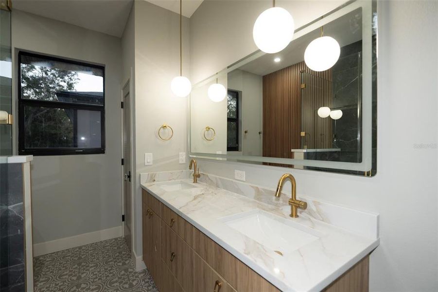 Furnished interior view inside a new home in , Tampa (Image 13).