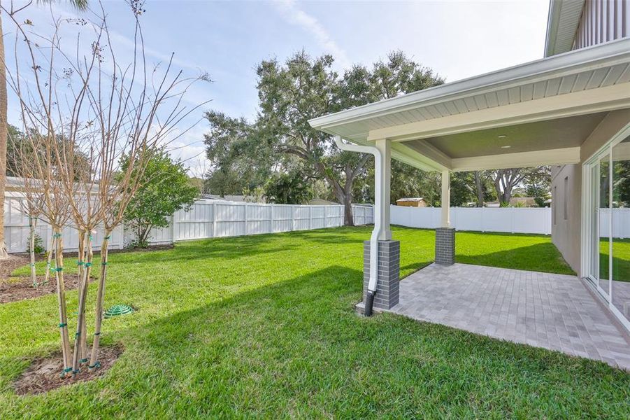 Exterior details and patio area of a home in , Tampa (Image 32). Exterior details and patio area of a home in , Tampa (Image 32).