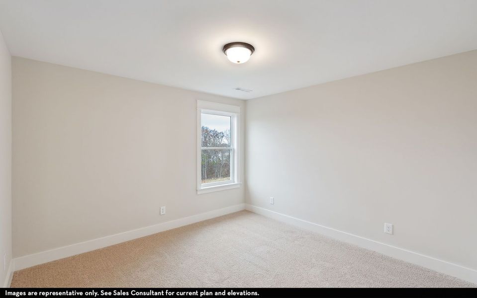 Spacious, unfurnished interior of a new home in The Retreat at Norman Farm, Hendersonville (Image 27).
