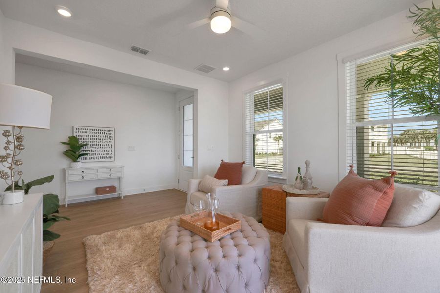 Furnished interior view inside a new home in Seaside Vista, St. Augustine (Image 35).