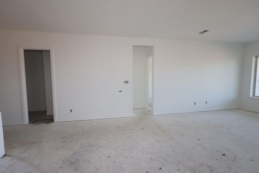 In-progress construction of a new home in Meridiana 45' Homesites, Manvel, TX (Image 8).