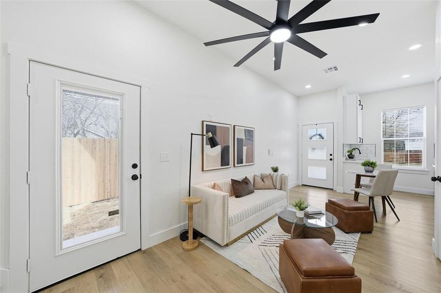 Furnished interior view inside a new home in , Waco (Image 3).