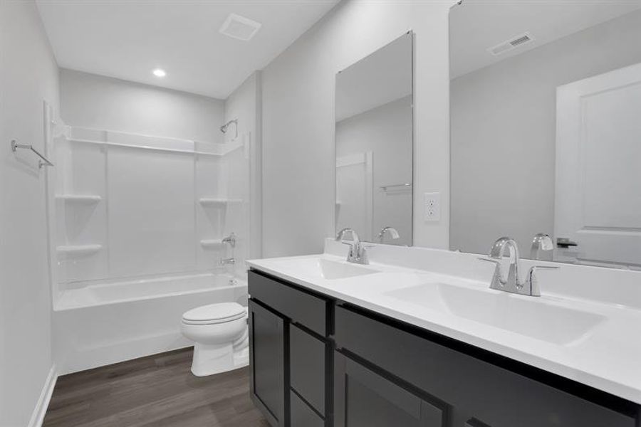 Furnished interior view inside a new home in Summertree, Stone Mountain (Image 12).