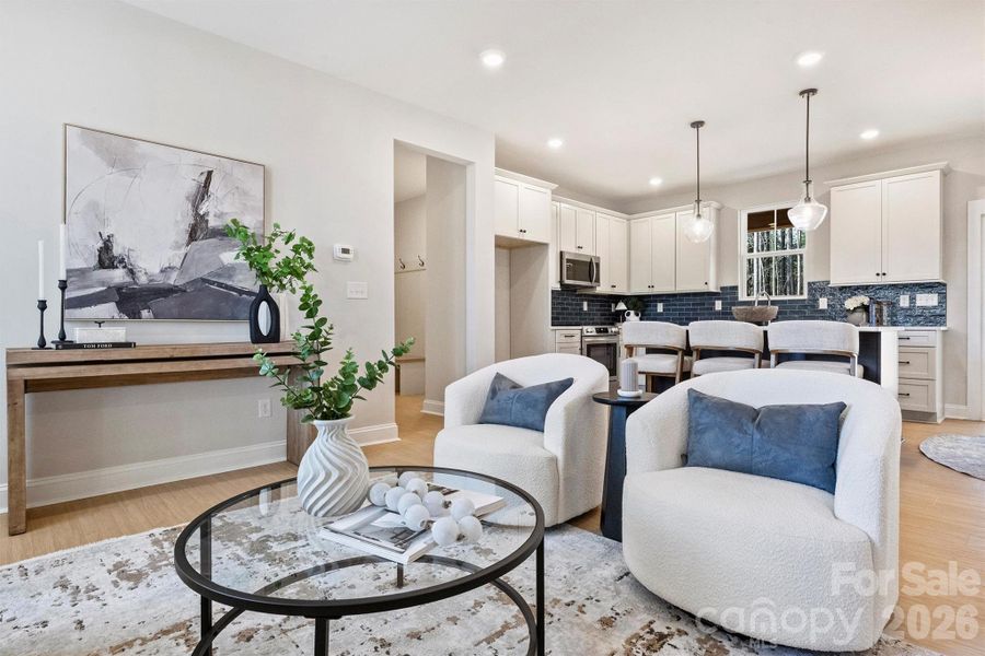 Furnished interior view inside a new home in , Lincolnton (Image 17).
