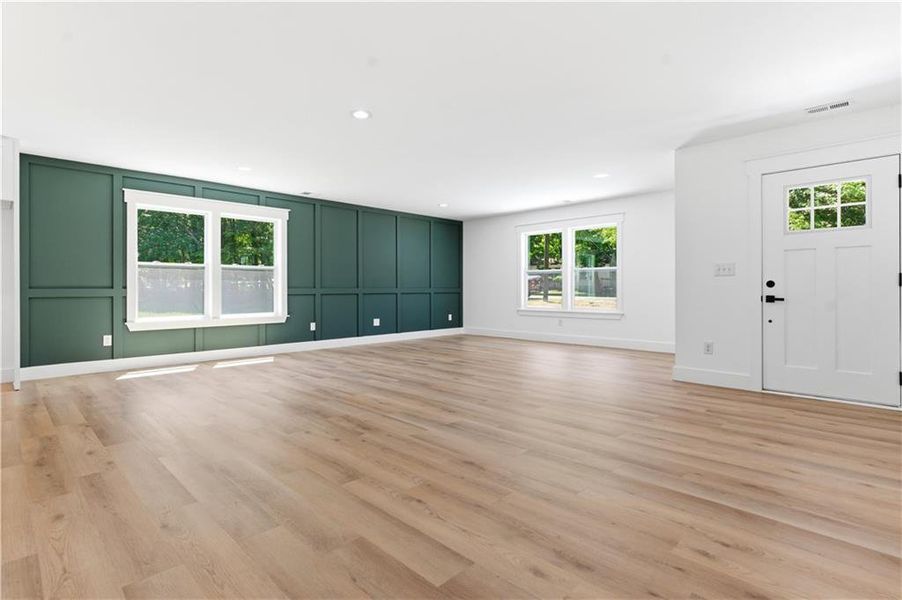 Spacious, unfurnished interior of a new home in , Marietta (Image 24).