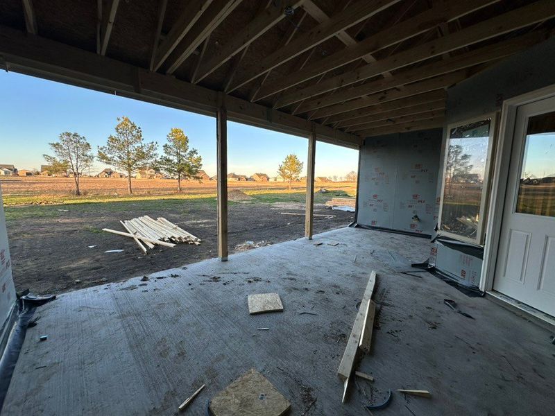 In-progress construction of a new home in Fannin Ranch, Leonard, TX (Image 14). In-progress construction of a new home in Fannin Ranch, Leonard, TX (Image 14).