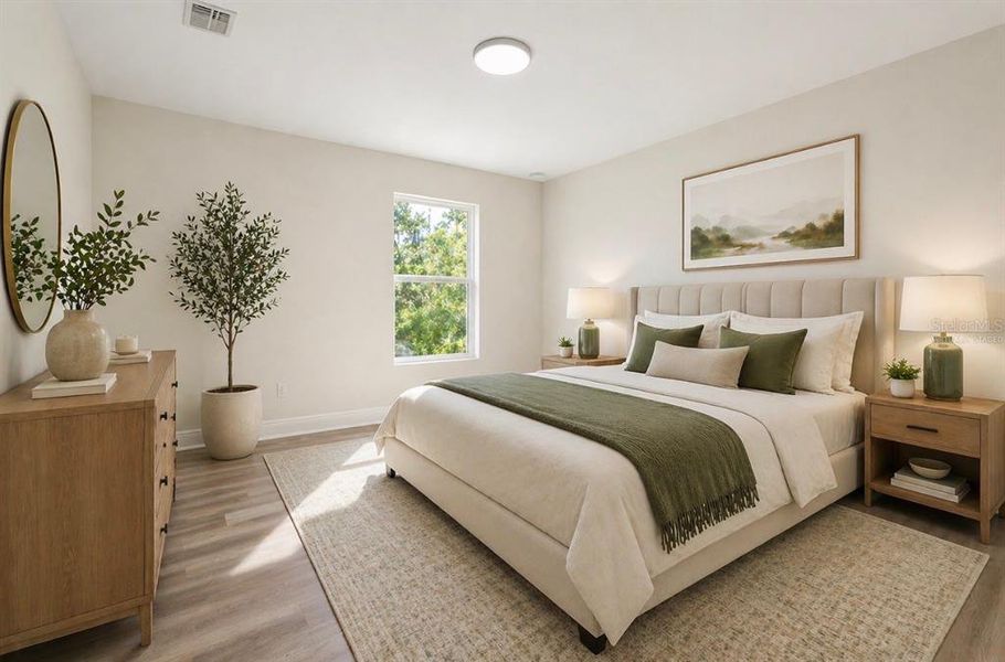 Furnished interior view inside a new home in , Deland (Image 11).