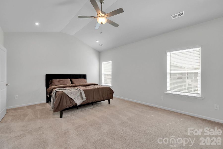 Furnished interior view inside a new home in Clairmont, Charlotte (Image 19). Furnished interior view inside a new home in Clairmont, Charlotte (Image 19).