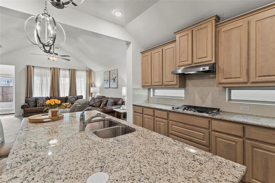 Furnished interior view inside a new home in , Melissa (Image 26).