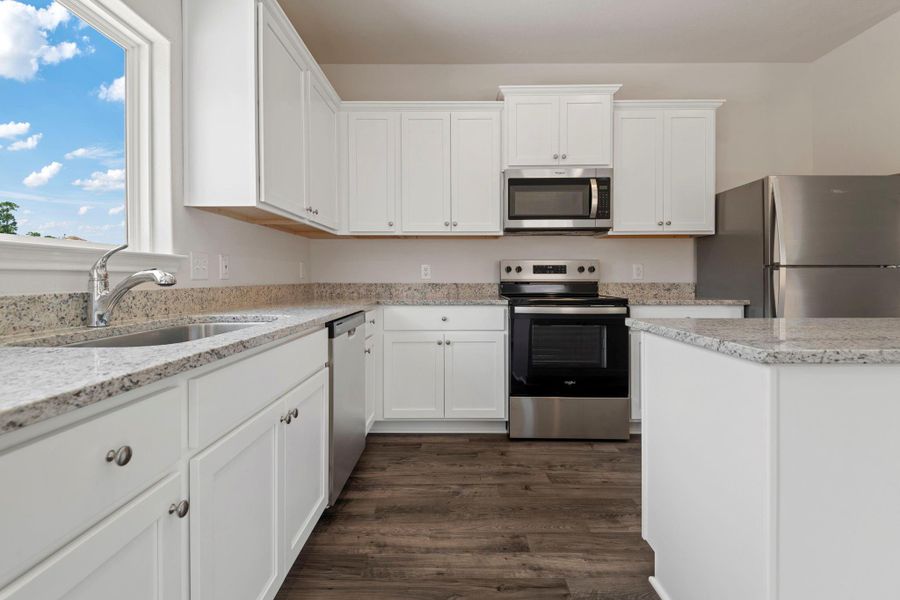 Furnished interior view inside a new home in Wayside Village, Houston (Image 3).