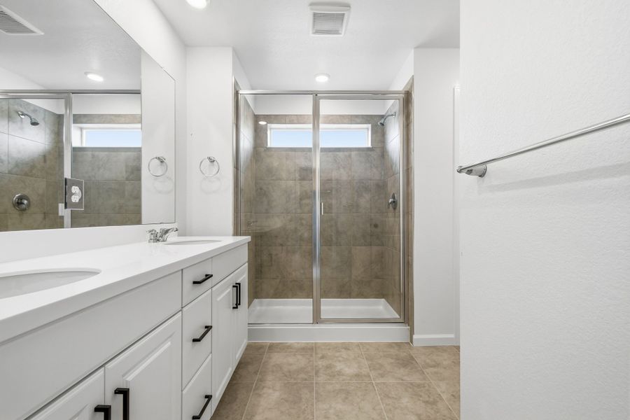 Furnished interior view inside a new home in The Town Collection at Independence, Elizabeth (Image 12). Furnished interior view inside a new home in The Town Collection at Independence, Elizabeth (Image 12).