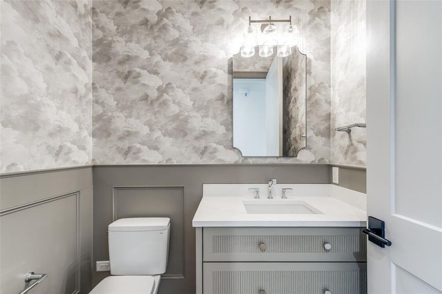 Furnished interior view inside a new home in , Dallas (Image 16).