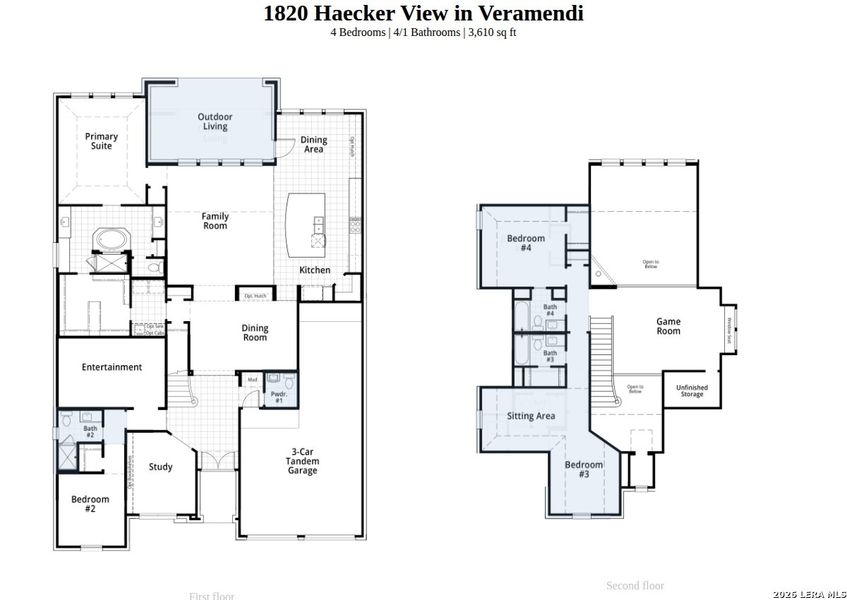2D floor plan layout of this home in Veramendi, New Braunfels, TX (Image 2). 2D floor plan layout of this home in Veramendi, New Braunfels, TX (Image 2).
